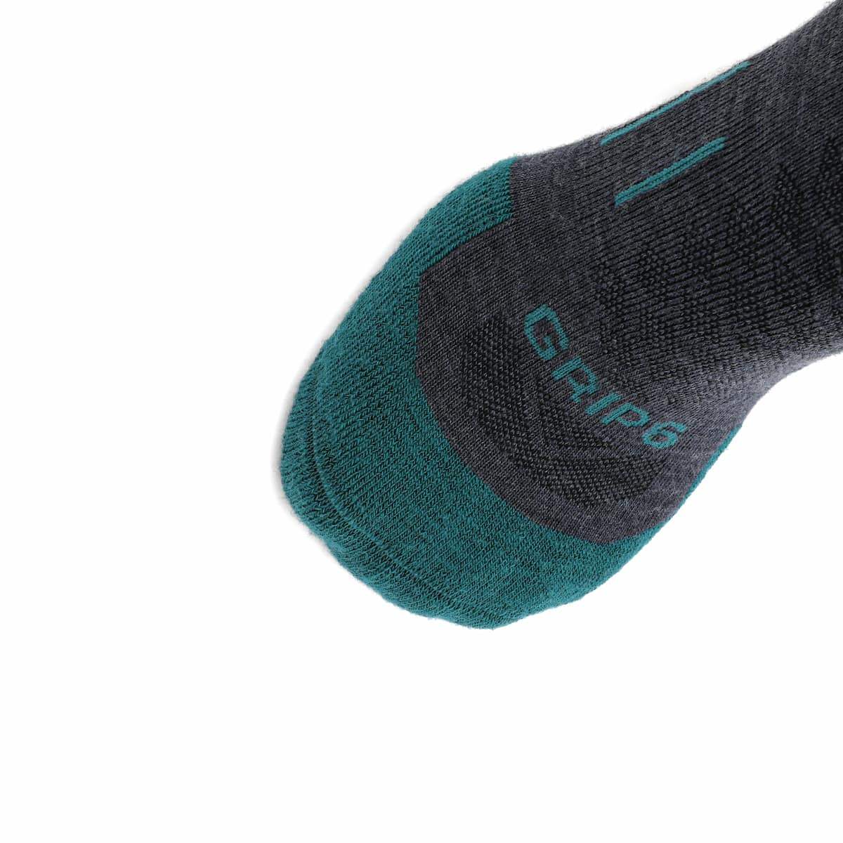 3 Pack Wave - Run 1/4 Crew Runweight Merino Wool Sock - GRIP6 - Flyclothing LLC