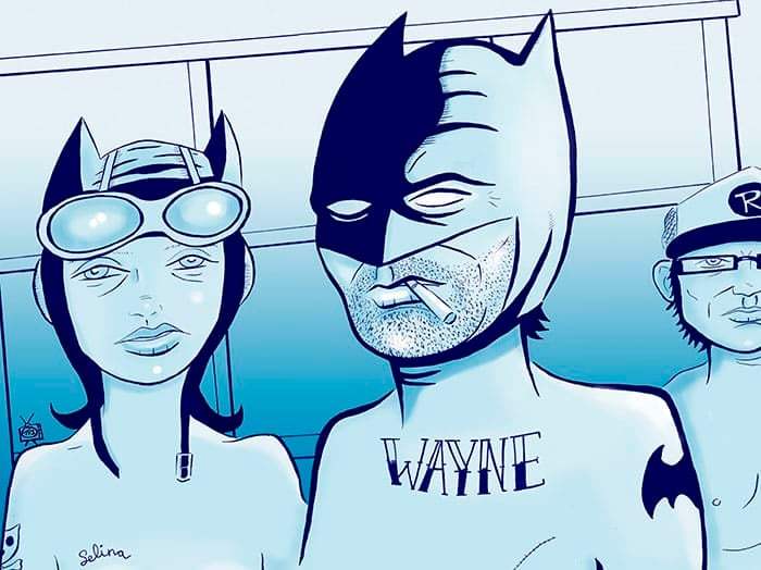 Black Market Art Company Wayne & Company Print - Black Market Art Company - Flyclothing LLC