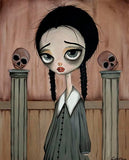 Black Market Art Company Wednesday Child Print