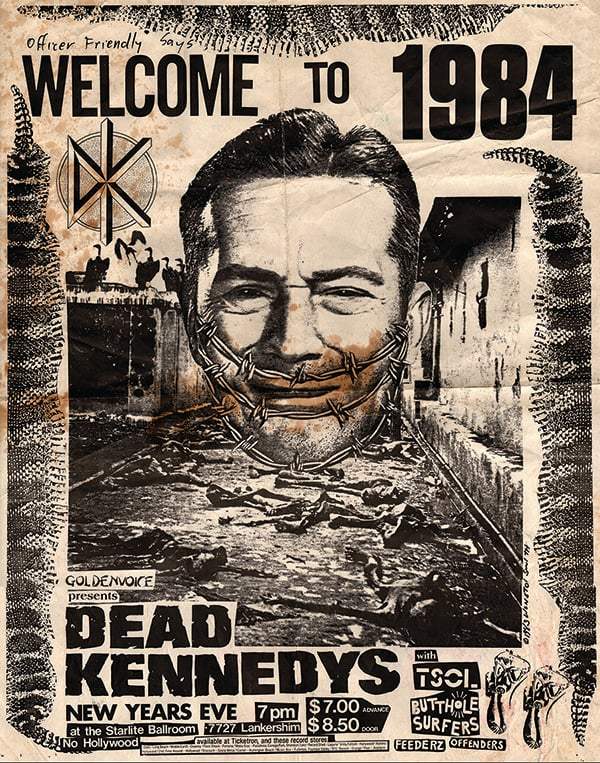 Black Market Art Company Welcome to 1984 Print - Black Market Art Company - Flyclothing LLC