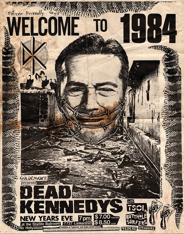 Black Market Art Company Welcome to 1984 Print