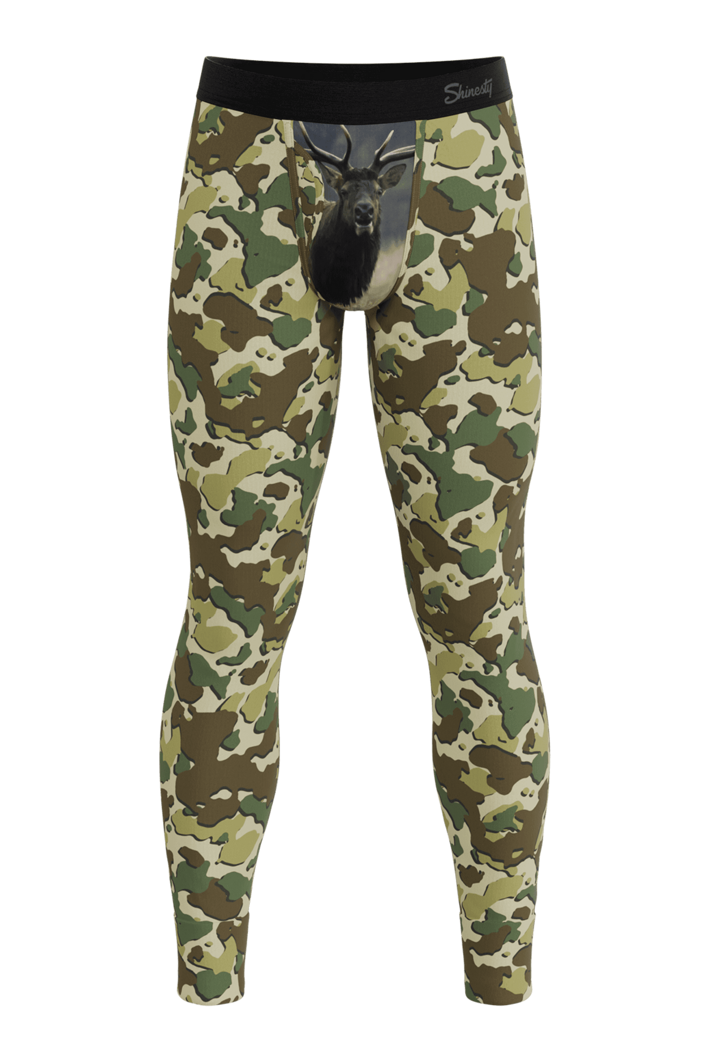 The Welcome Elk | Hunting Camoflauge Ball Hammock® Long Johns - Shinesty - Flyclothing LLC