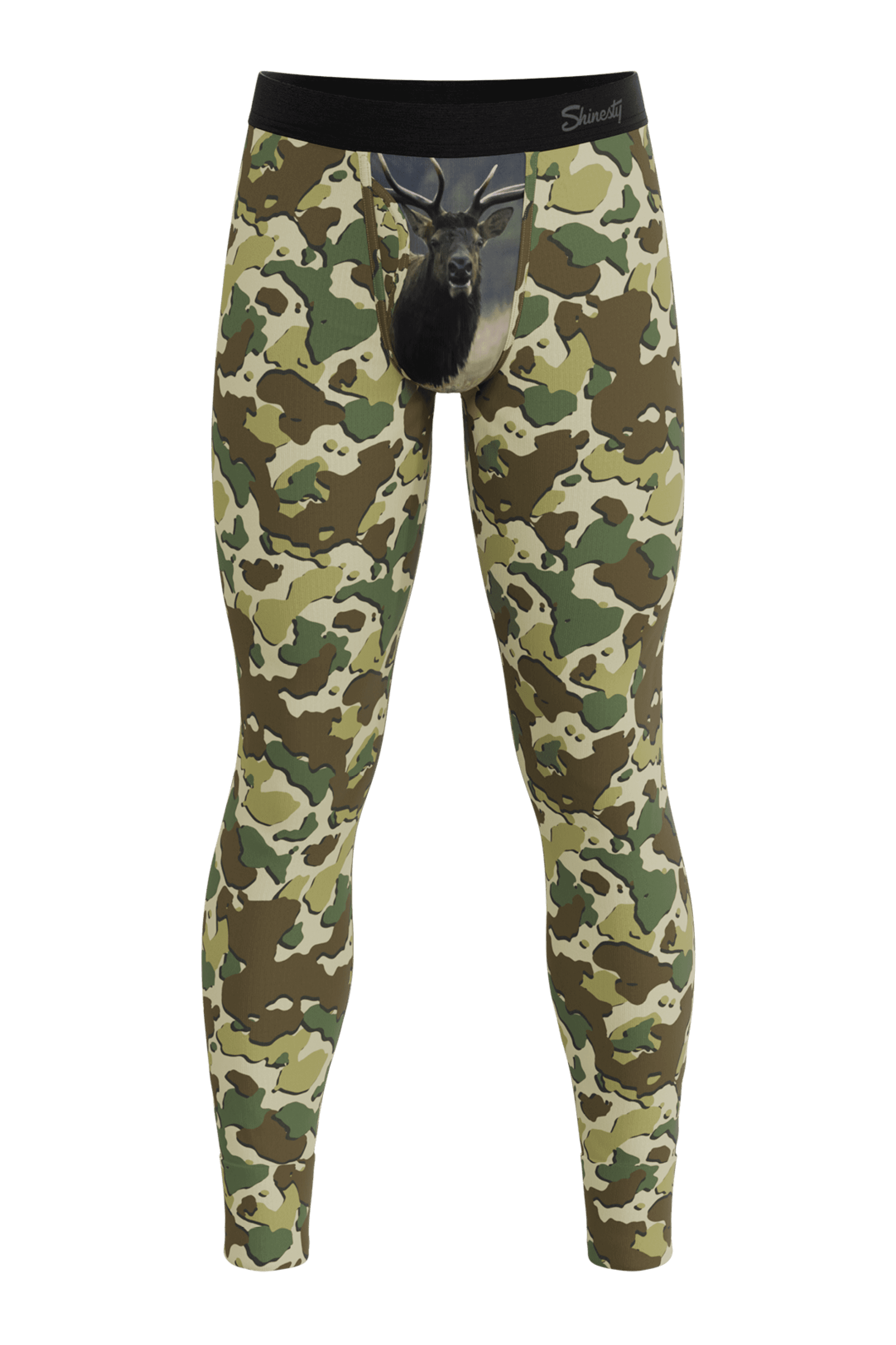 The Welcome Elk | Hunting Camoflauge Ball Hammock® Long Johns - Shinesty - Flyclothing LLC