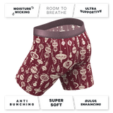 The Well Hung | Naughty Ornament Long Leg Ball Hammock® Pouch Underwear With Fly