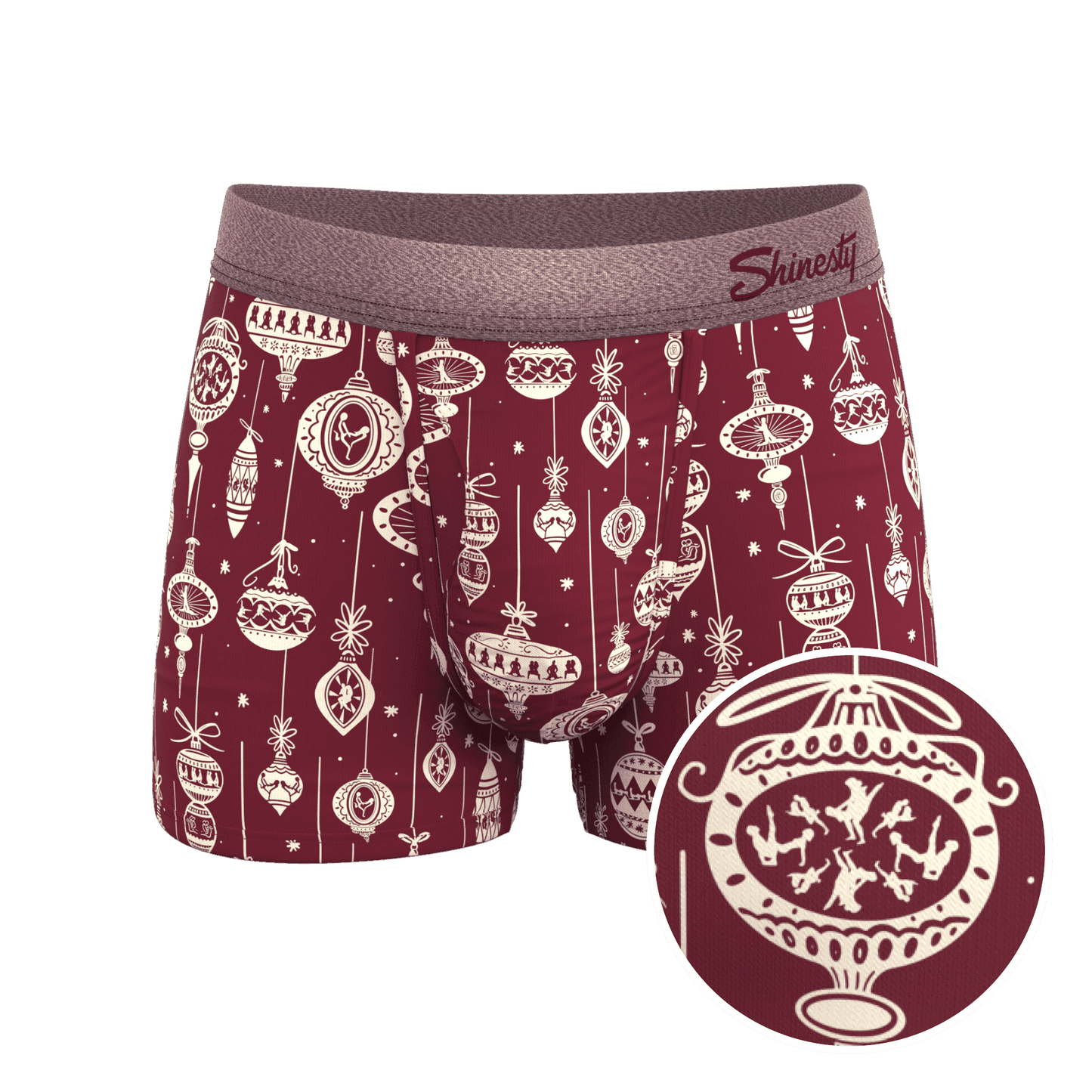 The Well Hung | Naughty Ornament Ball Hammock® Pouch Trunks Underwear - Shinesty - Flyclothing LLC