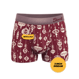 The Well Hung | Naughty Ornament Ball Hammock® Pouch Trunks Underwear - Shinesty - Flyclothing LLC