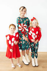 Western Wonderland L/S Pocket Twirl Dress - Mila & Rose ® - Flyclothing LLC