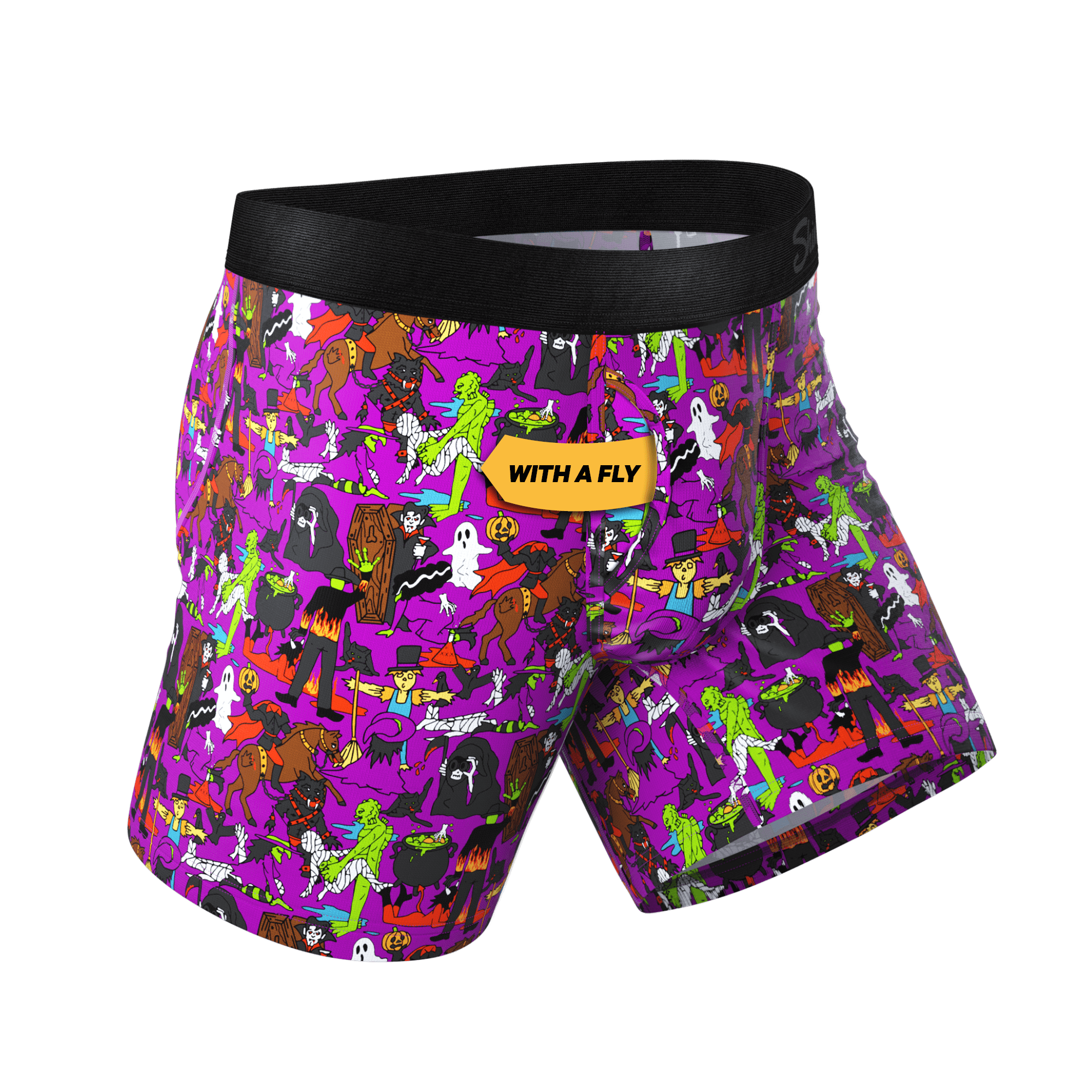 The Wet Nightmare | Halloween Characters Ball Hammock® Pouch Underwear With Fly - Shinesty