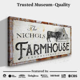 Rustic Farmhouse Sign - Tailored Canvases - Flyclothing LLC