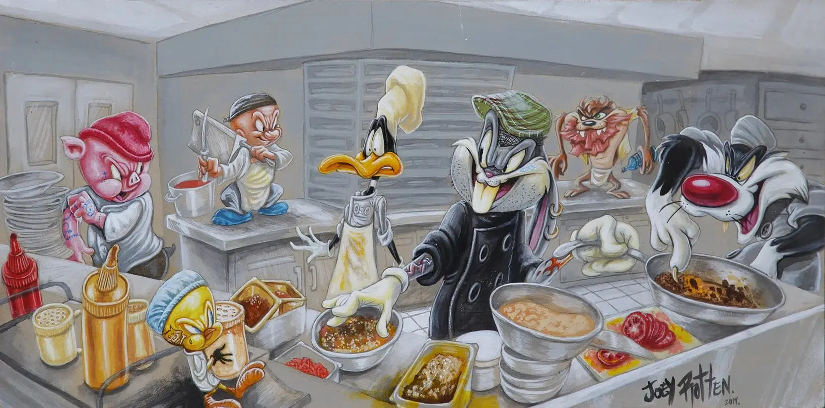 Black Market Art Company What& Cookin Print - Black Market Art Company - Flyclothing LLC