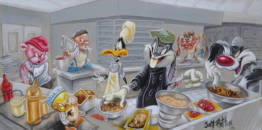 Black Market Art Company What& Cookin Print