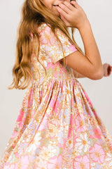 What's Up Buttercup S/S Pocket Twirl Dress - Mila & Rose ® - Flyclothing LLC