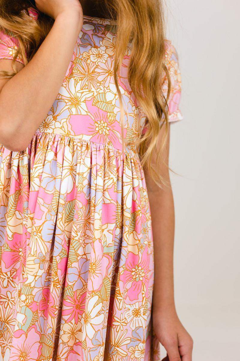 What's Up Buttercup S/S Pocket Twirl Dress - Mila & Rose ® - Flyclothing LLC