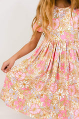 What's Up Buttercup S/S Pocket Twirl Dress - Mila & Rose ® - Flyclothing LLC