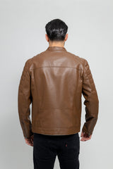 Dustin Men's Faux Leather Jacket