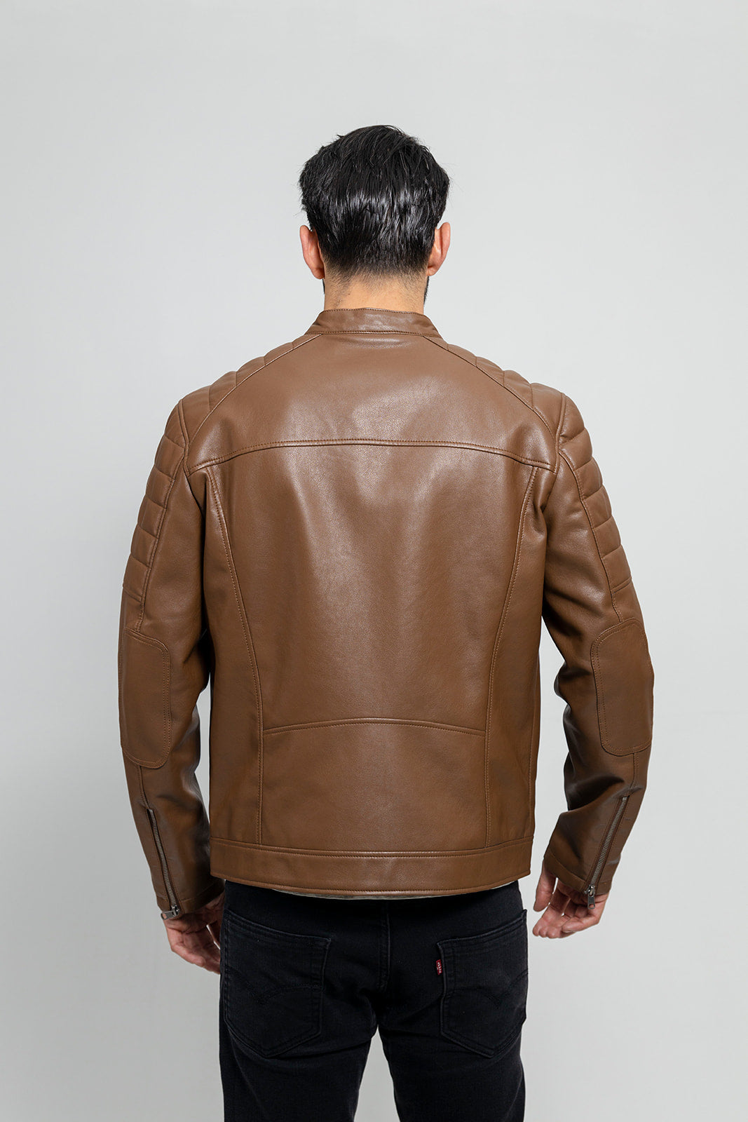 Dustin Men's Faux Leather Jacket