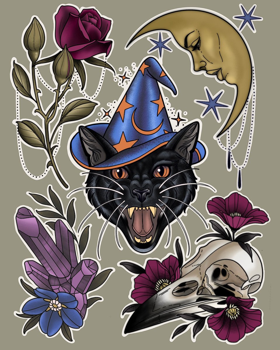 Black Market Art Company Whimsigoth Print