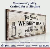 Whiskey Bar Sign - Tailored Canvases - Flyclothing LLC