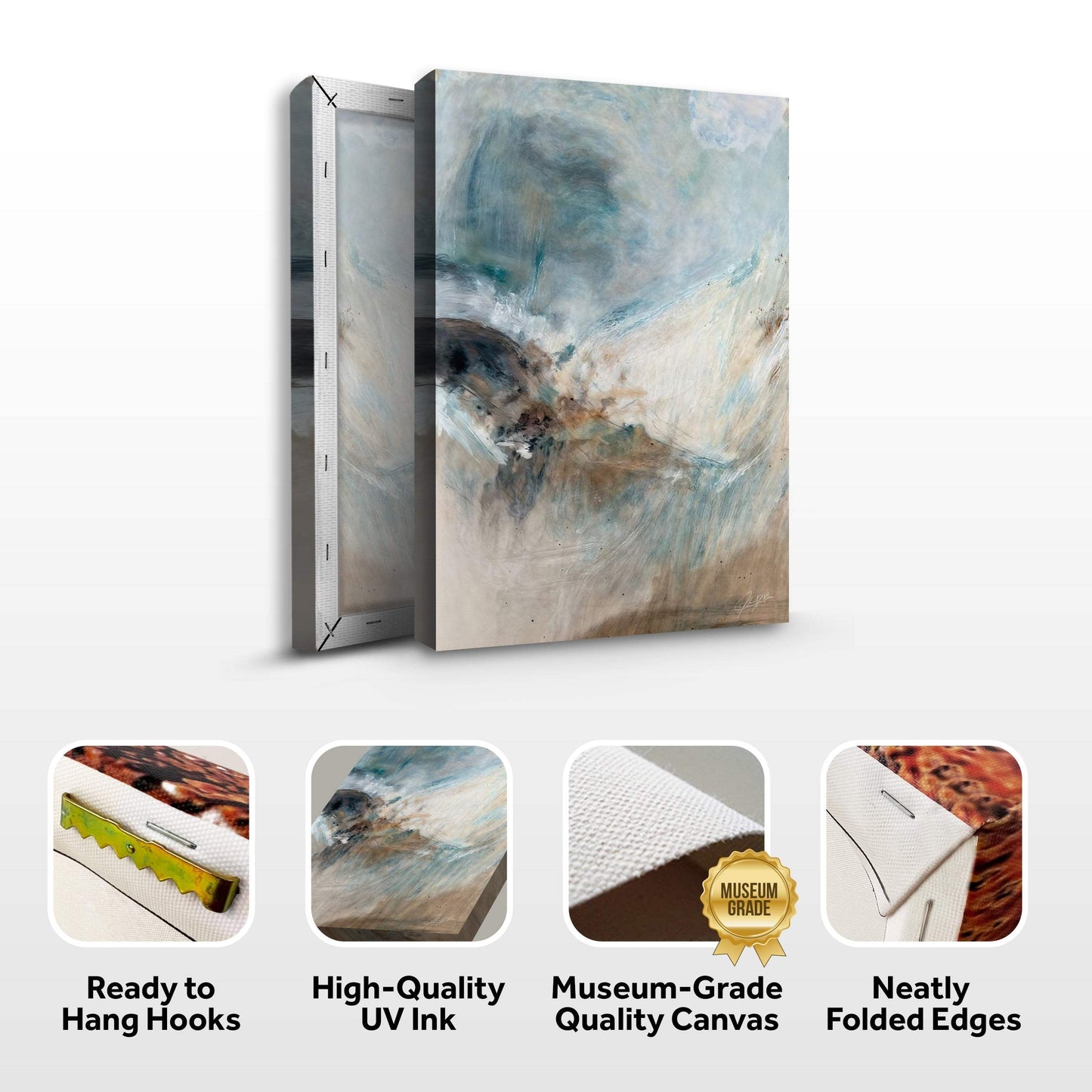 Canvas Print: "Whispering Coast II" - Tailored Canvases - Flyclothing LLC