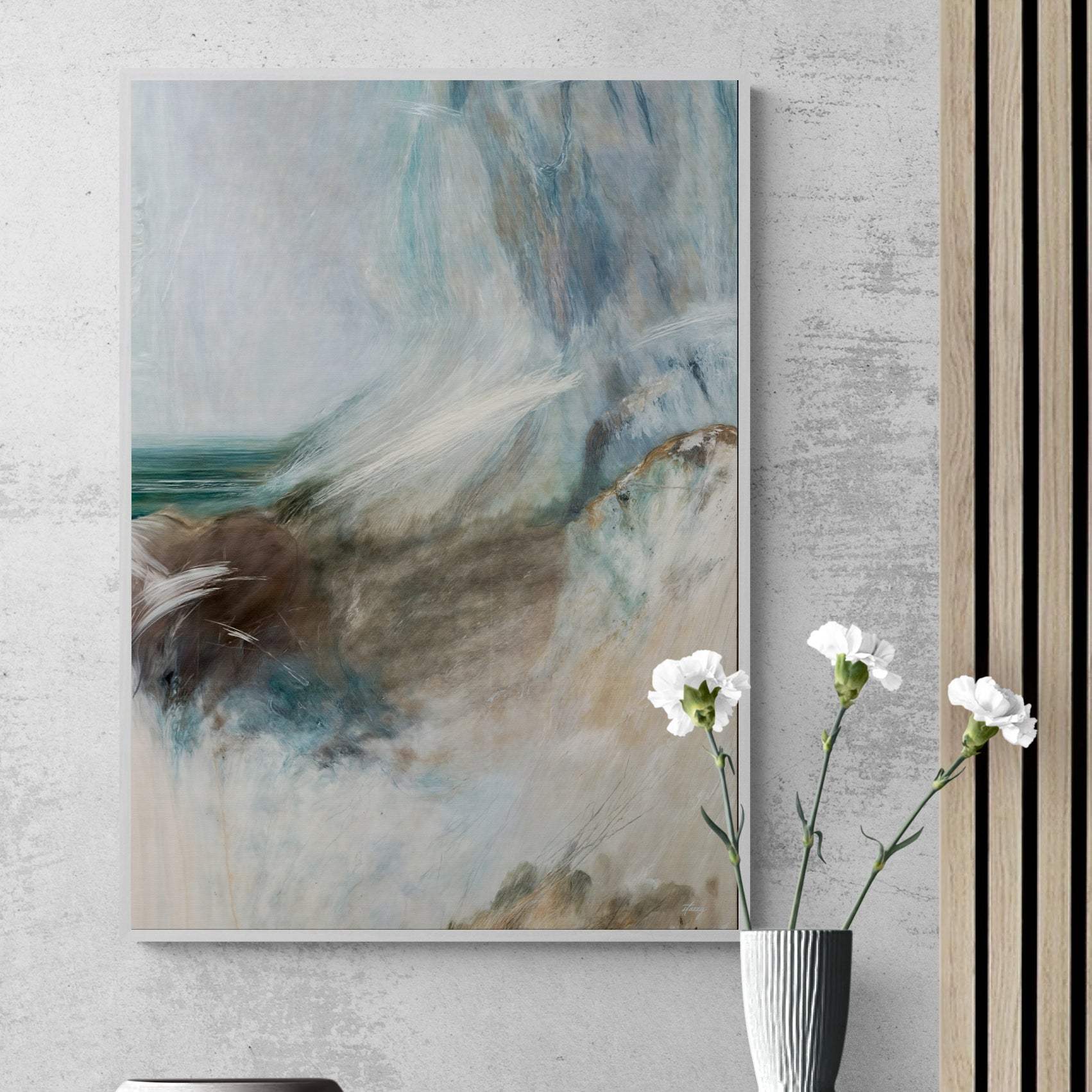 Canvas Print: "Whispering Coast" - Tailored Canvases - Flyclothing LLC
