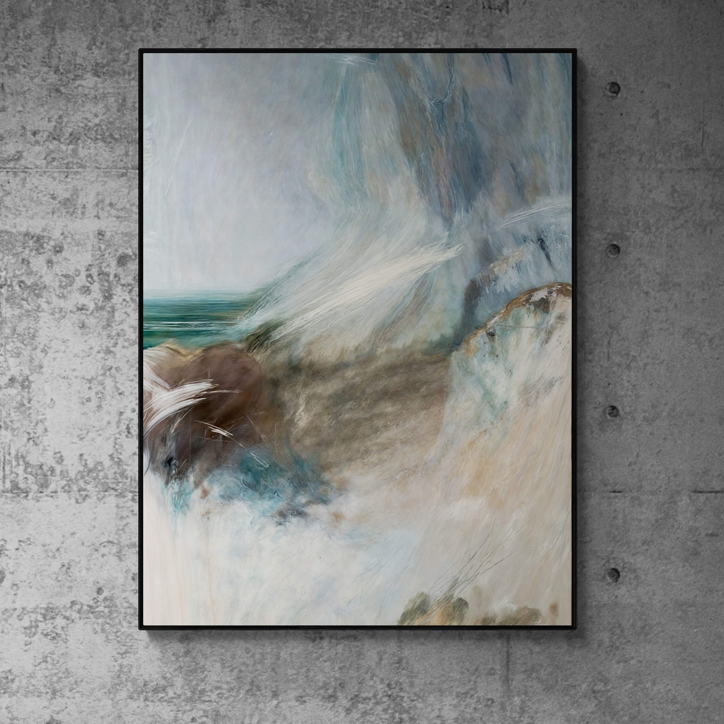 Canvas Print: "Whispering Coast" - Tailored Canvases - Flyclothing LLC