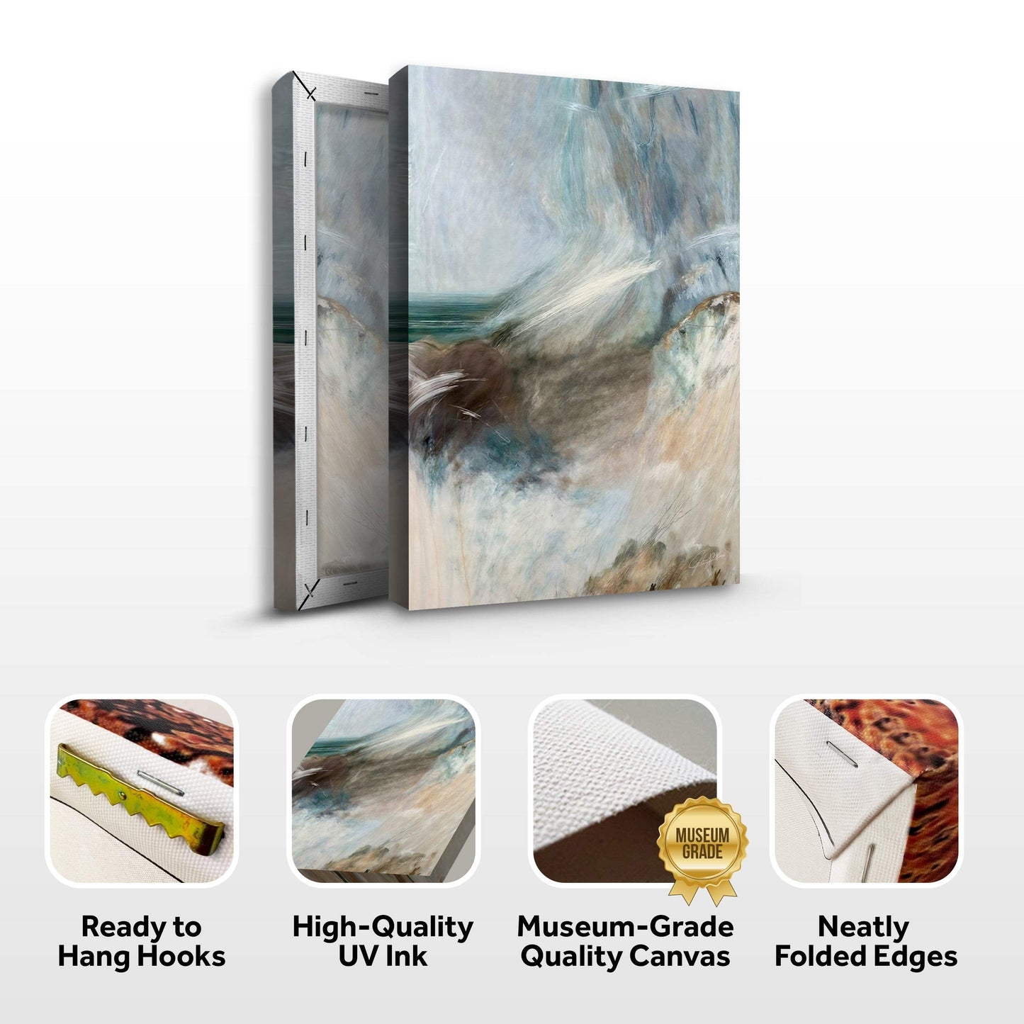 Canvas Print: "Whispering Coast" - Tailored Canvases - Flyclothing LLC