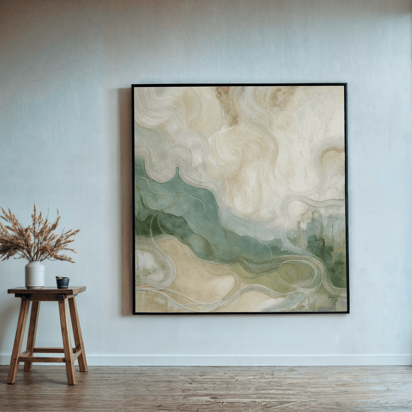 Canvas Print: "Whispering Currents" - Tailored Canvases - Flyclothing LLC