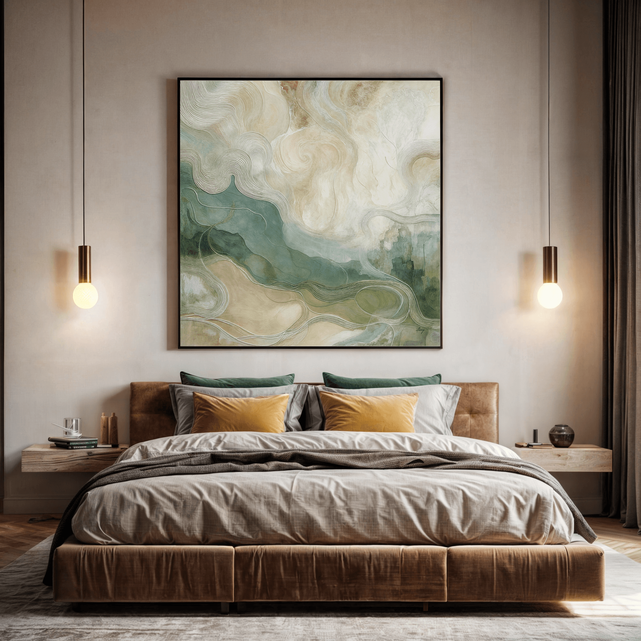 Canvas Print: "Whispering Currents" - Tailored Canvases - Flyclothing LLC