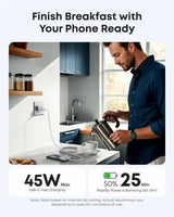 Anker Nano Charger (45W) with USB-C to USB-C Cable - Anker - Flyclothing LLC
