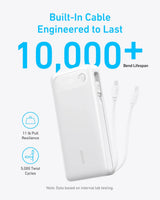 Anker Power Bank (20K, 87W, Built-In USB-C Cable) - Anker - Flyclothing LLC