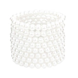 8PCS Pearl Stack Stretch Bracelets - Madeline Love - Flyclothing LLC
