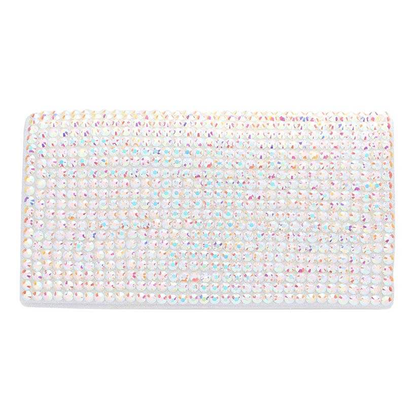 Bling Studded Evening Clutch Crossbody Bag - Madeline Love - Flyclothing LLC