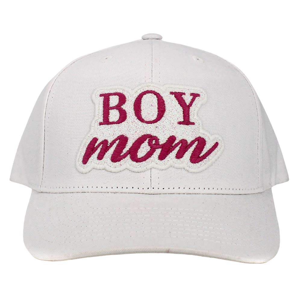 Boy Mom Message Baseball Cap - Madeline Love - Flyclothing LLC