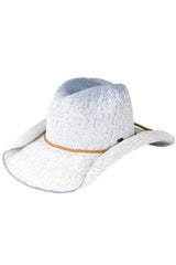 C.C Ombre Rolled Up Edge Cowboy Hat