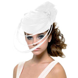 Fabric Pointed Elastic String Dressy Hat - Madeline Love - Flyclothing LLC