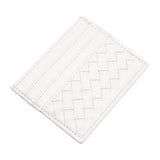 Faux Leather Basket Weave Card Holder Wallet - Madeline Love - Flyclothing LLC