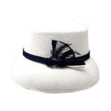 Feather Pointed Felt Hat - Madeline Love - Flyclothing LLC