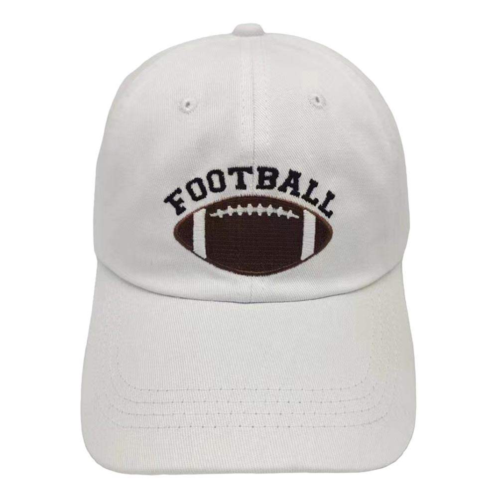 Football Message Baseball Cap - Madeline Love - Flyclothing LLC