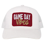 Game Day Vibes Message Mesh Back Baseball Cap - Madeline Love - Flyclothing LLC
