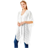 I Washed Up Like This Solid Lettering Cover Up Poncho - Madeline Love - Flyclothing LLC