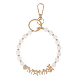 Mama Message Heart Bear Pointed Precious Key Chain Bracelet - Madeline Love - Flyclothing LLC