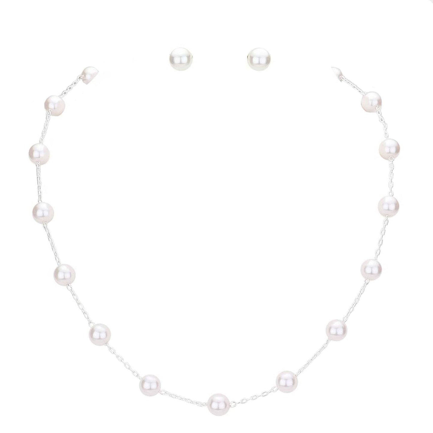 Metal Station Necklace - Madeline Love - Flyclothing LLC