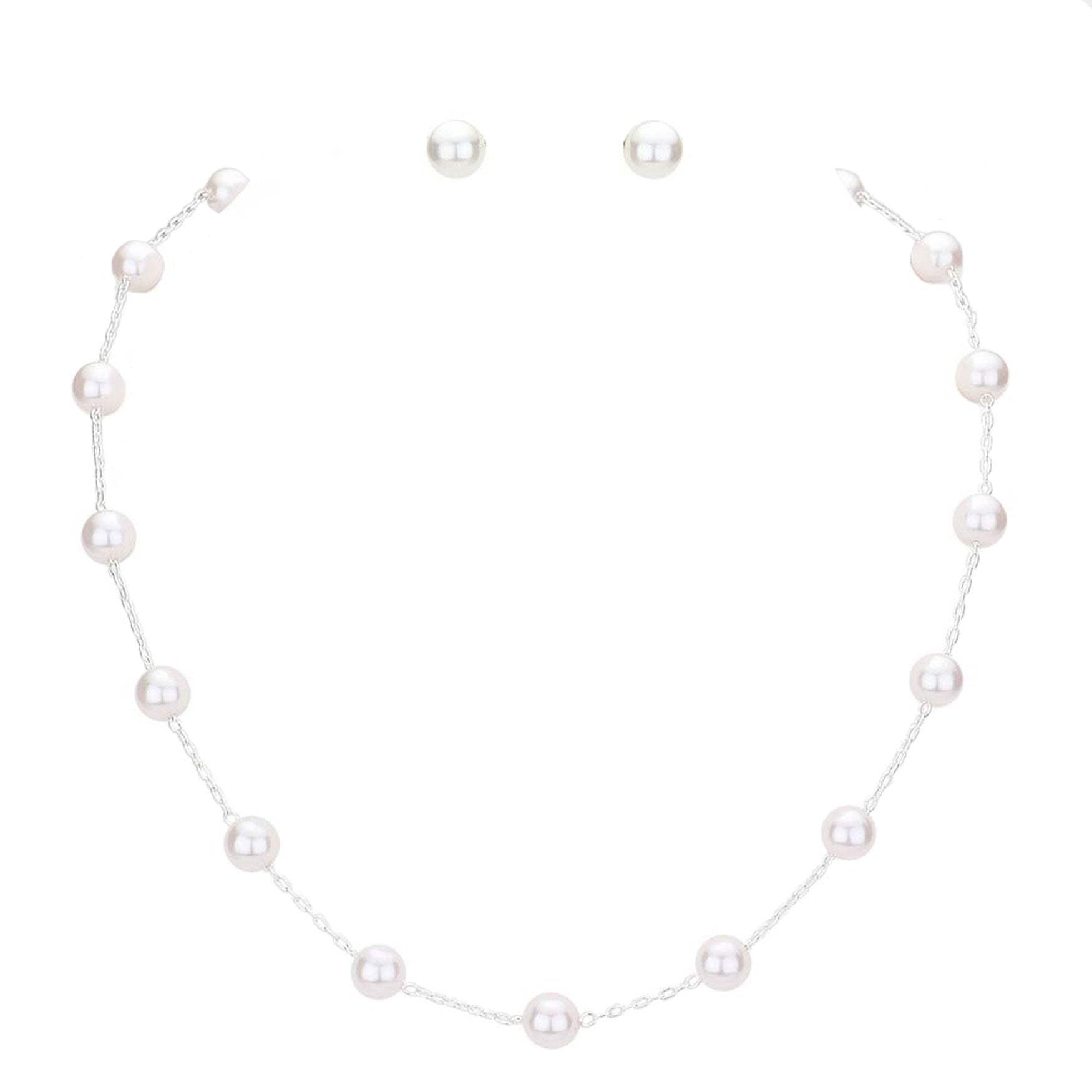 Metal Station Necklace - Madeline Love - Flyclothing LLC