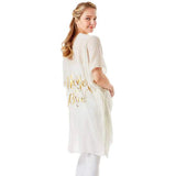 Mother of Bride Cover Up Kimono Poncho - Madeline Love - Flyclothing LLC