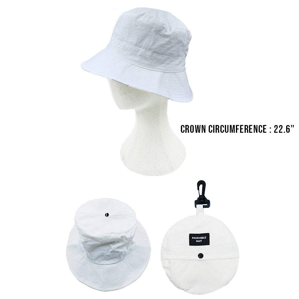 Packable Compact Outdoor Bucket Hat - Madeline Love - Flyclothing LLC