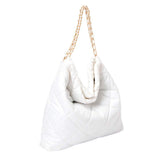 Padded Adjustable Metal Strap Shoulder Bag - Madeline Love - Flyclothing LLC