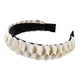 Pleated Solid Headband - Madeline Love - Flyclothing LLC