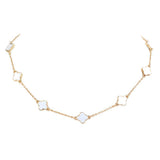 Quatrefoil Station Necklace - Madeline Love - Flyclothing LLC