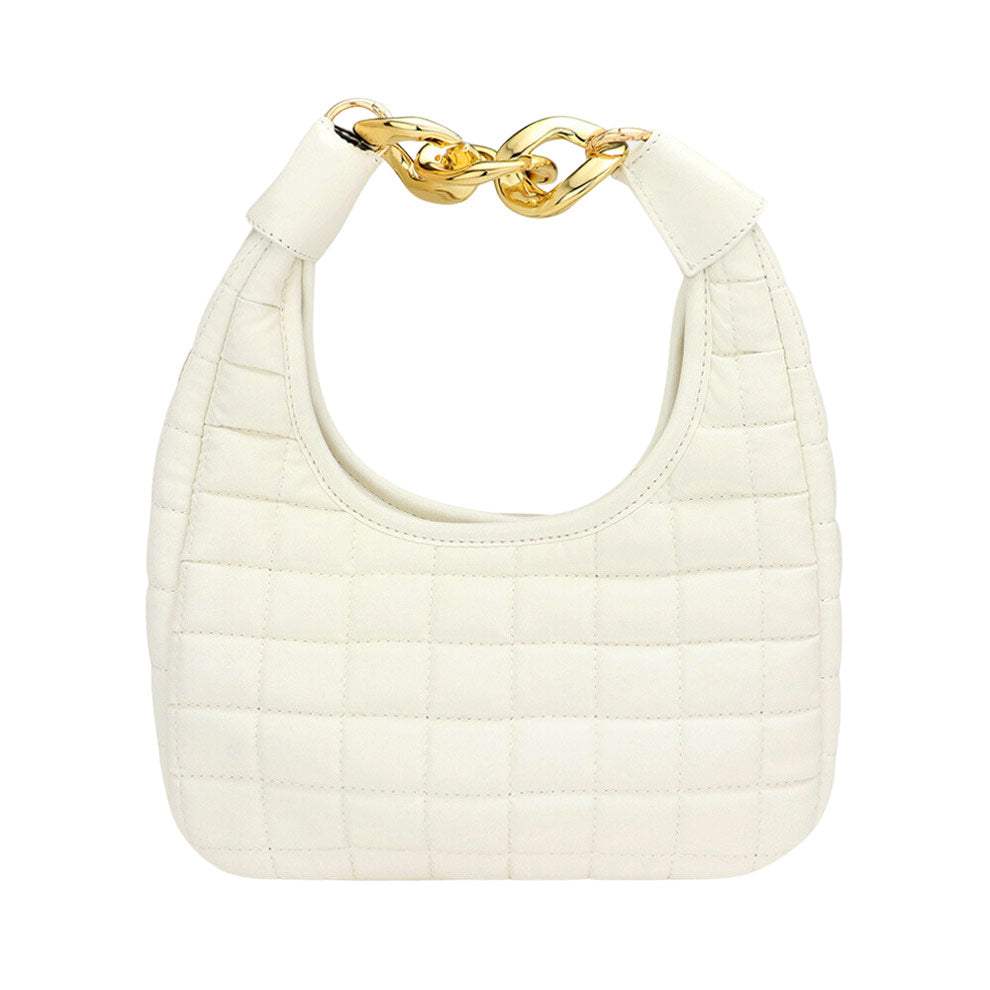 Quilted Soft Tote Crossbody Bag - Madeline Love - Flyclothing LLC