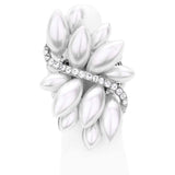 Pearl Cluster Stretch Ring - Madeline Love - Flyclothing LLC